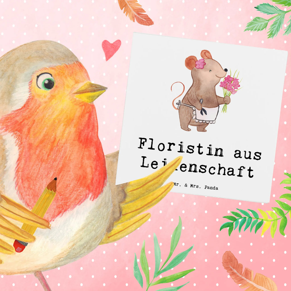 Deluxe Card Florist passion Karte, Glückwunschkarte, Grußkarte, Hochwertige Grußkarte, Hochzeitskarte, Geburtstagskarte, Hochwertige Klappkarte, Klappkarte, Einladungskarte, Beruf, Ausbildung, Jubiläum, Abschied, Rente, Kollege, Kollegin, Geschenk, Schenken, Arbeitskollege, Mitarbeiter, Firma, Danke, Dankeschön, Blumenhändlerin, Blumenprofi, Floristin, Blumenlanden