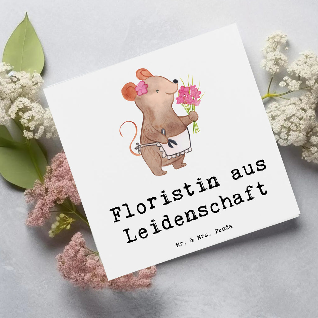 Deluxe Card Florist passion Karte, Glückwunschkarte, Grußkarte, Hochwertige Grußkarte, Hochzeitskarte, Geburtstagskarte, Hochwertige Klappkarte, Klappkarte, Einladungskarte, Beruf, Ausbildung, Jubiläum, Abschied, Rente, Kollege, Kollegin, Geschenk, Schenken, Arbeitskollege, Mitarbeiter, Firma, Danke, Dankeschön, Blumenhändlerin, Blumenprofi, Floristin, Blumenlanden