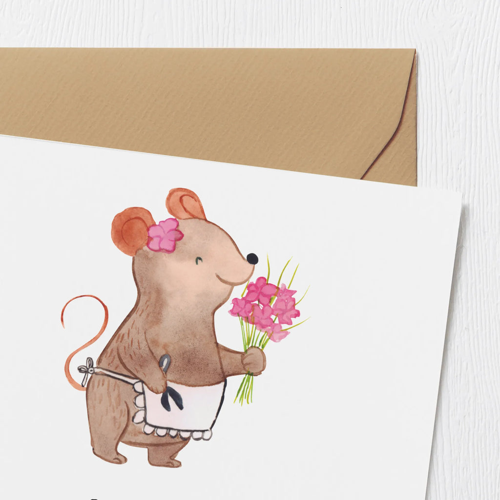 Deluxe Card Florist passion Karte, Glückwunschkarte, Grußkarte, Hochwertige Grußkarte, Hochzeitskarte, Geburtstagskarte, Hochwertige Klappkarte, Klappkarte, Einladungskarte, Beruf, Ausbildung, Jubiläum, Abschied, Rente, Kollege, Kollegin, Geschenk, Schenken, Arbeitskollege, Mitarbeiter, Firma, Danke, Dankeschön, Blumenhändlerin, Blumenprofi, Floristin, Blumenlanden