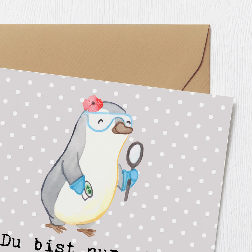 Deluxe Karte Biologin Herz Einladungskarte, Geburtstagskarte, Klappkarte, Glückwunschkarte, Grußkarte, Hochwertige Grußkarte, Hochwertige Klappkarte, Karte, Hochzeitskarte, Beruf, Ausbildung, Jubiläum, Abschied, Rente, Kollege, Kollegin, Geschenk, Schenken, Arbeitskollege, Mitarbeiter, Firma, Danke, Dankeschön, Naturwissenschaftlerin, Biologie, Master, Labor, Bachelor, Biologin, Studium