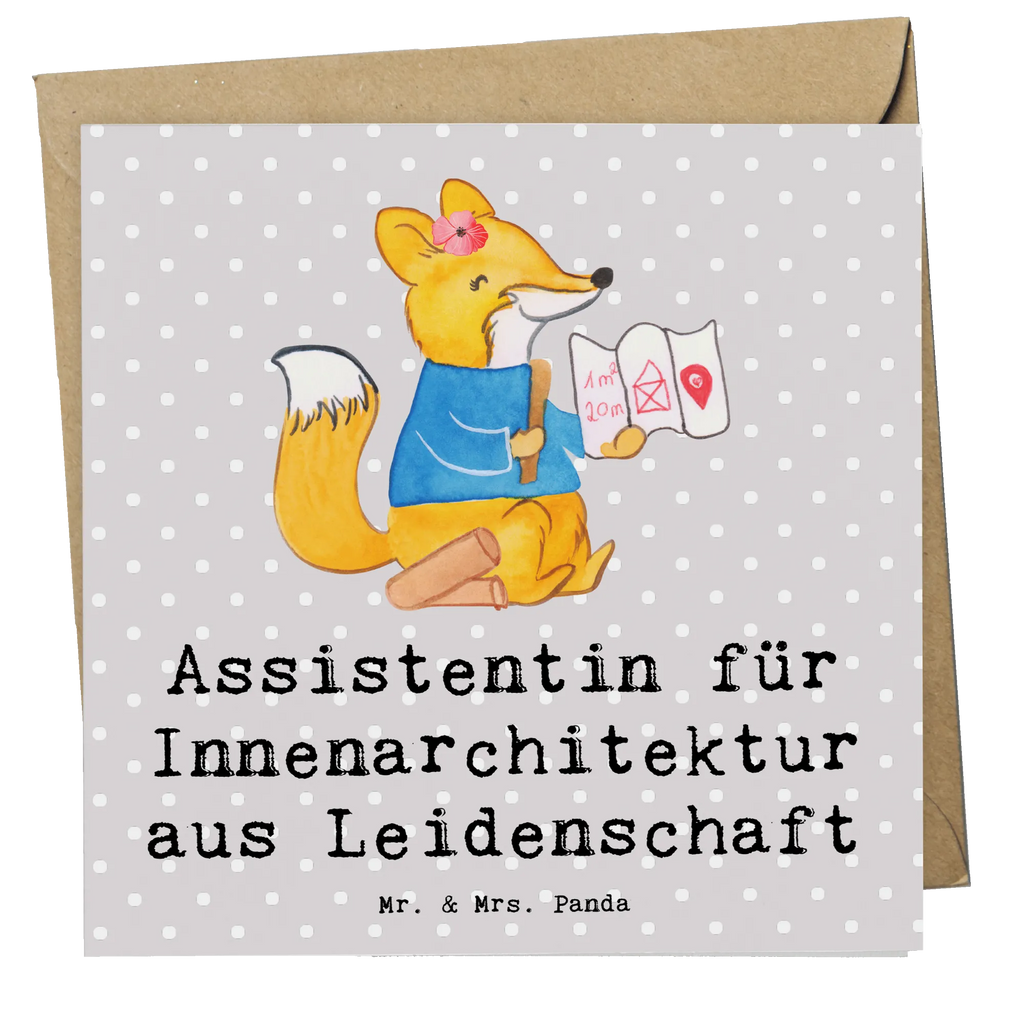 Deluxe Karte Assistentin für Innenarchitektur Leidenschaft Karte, Hochwertige Grußkarte, Glückwunschkarte, Hochzeitskarte, Hochwertige Klappkarte, Einladungskarte, Grußkarte, Geburtstagskarte, Klappkarte, Beruf, Ausbildung, Jubiläum, Abschied, Rente, Kollege, Kollegin, Geschenk, Schenken, Arbeitskollege, Mitarbeiter, Firma, Danke, Dankeschön