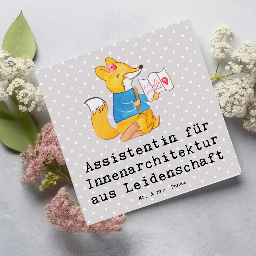 Deluxe Karte Assistentin für Innenarchitektur Leidenschaft Karte, Hochwertige Grußkarte, Glückwunschkarte, Hochzeitskarte, Hochwertige Klappkarte, Einladungskarte, Grußkarte, Geburtstagskarte, Klappkarte, Beruf, Ausbildung, Jubiläum, Abschied, Rente, Kollege, Kollegin, Geschenk, Schenken, Arbeitskollege, Mitarbeiter, Firma, Danke, Dankeschön
