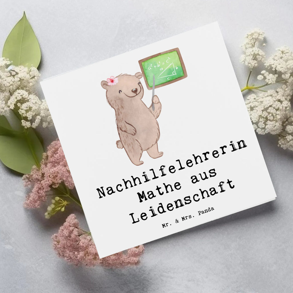 Deluxe Card Math Tutor Passion Grußkarte, Glückwunschkarte, Hochwertige Klappkarte, Karte, Geburtstagskarte, Klappkarte, Hochwertige Grußkarte, Hochzeitskarte, Einladungskarte, Beruf, Ausbildung, Jubiläum, Abschied, Rente, Kollege, Kollegin, Geschenk, Schenken, Arbeitskollege, Mitarbeiter, Firma, Danke, Dankeschön, Nachhilfeunterrricht, Mathematik Nachhilfelehrerin, Mathe Nachhilfe