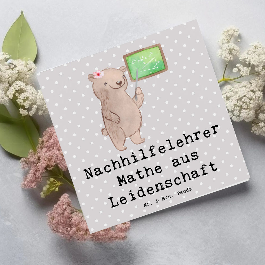 Deluxe Card Math tutor Passion Karte, Grußkarte, Geburtstagskarte, Hochwertige Grußkarte, Glückwunschkarte, Klappkarte, Hochwertige Klappkarte, Hochzeitskarte, Einladungskarte, Beruf, Ausbildung, Jubiläum, Abschied, Rente, Kollege, Kollegin, Geschenk, Schenken, Arbeitskollege, Mitarbeiter, Firma, Danke, Dankeschön, Nachhilfeunterrricht, Mathematik Nachhilfelehrer, Mathe Nachhilfe
