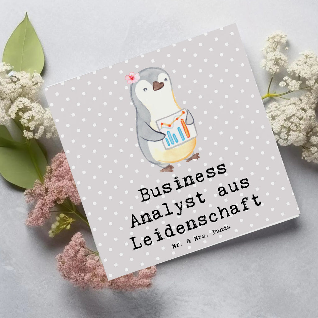 Deluxe Karte Business Analyst Leidenschaft Glückwunschkarte, Geburtstagskarte, Klappkarte, Karte, Einladungskarte, Grußkarte, Hochwertige Klappkarte, Hochwertige Grußkarte, Hochzeitskarte, Beruf, Ausbildung, Jubiläum, Abschied, Rente, Kollege, Kollegin, Geschenk, Schenken, Arbeitskollege, Mitarbeiter, Firma, Danke, Dankeschön