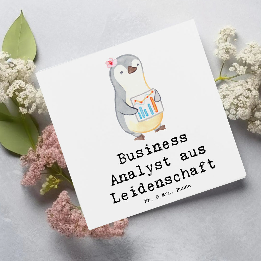 Deluxe Karte Business Analyst Leidenschaft Glückwunschkarte, Geburtstagskarte, Klappkarte, Karte, Einladungskarte, Grußkarte, Hochwertige Klappkarte, Hochwertige Grußkarte, Hochzeitskarte, Beruf, Ausbildung, Jubiläum, Abschied, Rente, Kollege, Kollegin, Geschenk, Schenken, Arbeitskollege, Mitarbeiter, Firma, Danke, Dankeschön