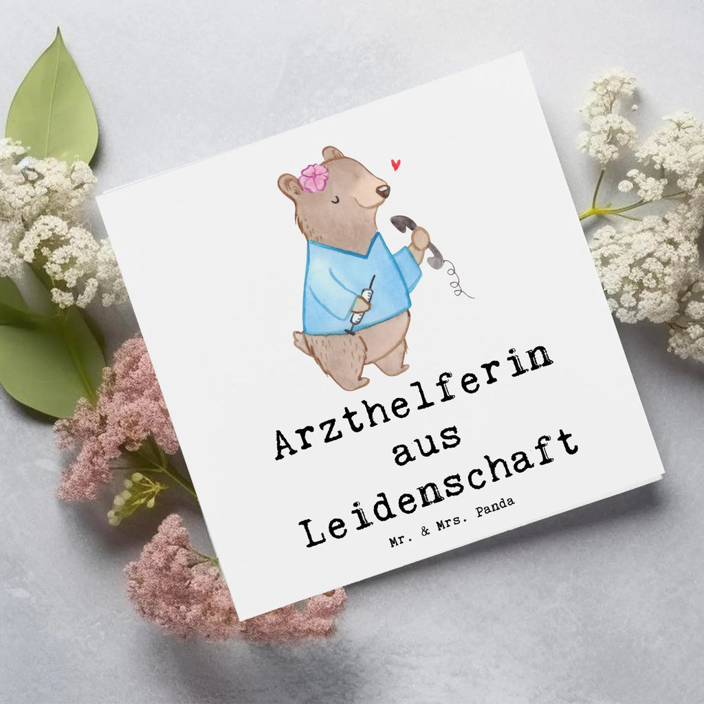 Deluxe Card Medical Assistant Passion Karte, Hochwertige Klappkarte, Einladungskarte, Klappkarte, Glückwunschkarte, Hochwertige Grußkarte, Geburtstagskarte, Hochzeitskarte, Grußkarte, Beruf, Ausbildung, Jubiläum, Abschied, Rente, Kollege, Kollegin, Geschenk, Schenken, Arbeitskollege, Mitarbeiter, Firma, Danke, Dankeschön, Medizinische Fachangestellte, Arzthelferin