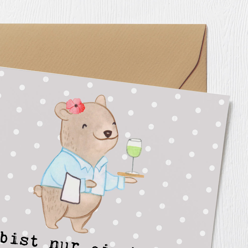 Deluxe Card Restaurant Specialist Heart Karte, Hochwertige Klappkarte, Klappkarte, Hochwertige Grußkarte, Grußkarte, Hochzeitskarte, Geburtstagskarte, Glückwunschkarte, Einladungskarte, Beruf, Ausbildung, Jubiläum, Abschied, Rente, Kollege, Kollegin, Geschenk, Schenken, Arbeitskollege, Mitarbeiter, Firma, Danke, Dankeschön, Restaurantfachfrau, Restaurant, Servicefachkraft, Kellnerin