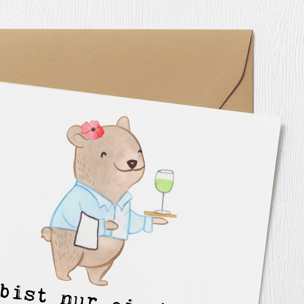 Deluxe Card Restaurant Specialist Heart Karte, Hochwertige Klappkarte, Klappkarte, Hochwertige Grußkarte, Grußkarte, Hochzeitskarte, Geburtstagskarte, Glückwunschkarte, Einladungskarte, Beruf, Ausbildung, Jubiläum, Abschied, Rente, Kollege, Kollegin, Geschenk, Schenken, Arbeitskollege, Mitarbeiter, Firma, Danke, Dankeschön, Restaurantfachfrau, Restaurant, Servicefachkraft, Kellnerin