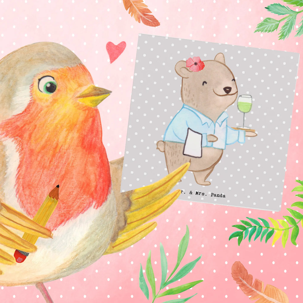 Deluxe Card Restaurant Specialist Heart Karte, Hochwertige Klappkarte, Klappkarte, Hochwertige Grußkarte, Grußkarte, Hochzeitskarte, Geburtstagskarte, Glückwunschkarte, Einladungskarte, Beruf, Ausbildung, Jubiläum, Abschied, Rente, Kollege, Kollegin, Geschenk, Schenken, Arbeitskollege, Mitarbeiter, Firma, Danke, Dankeschön, Restaurantfachfrau, Restaurant, Servicefachkraft, Kellnerin