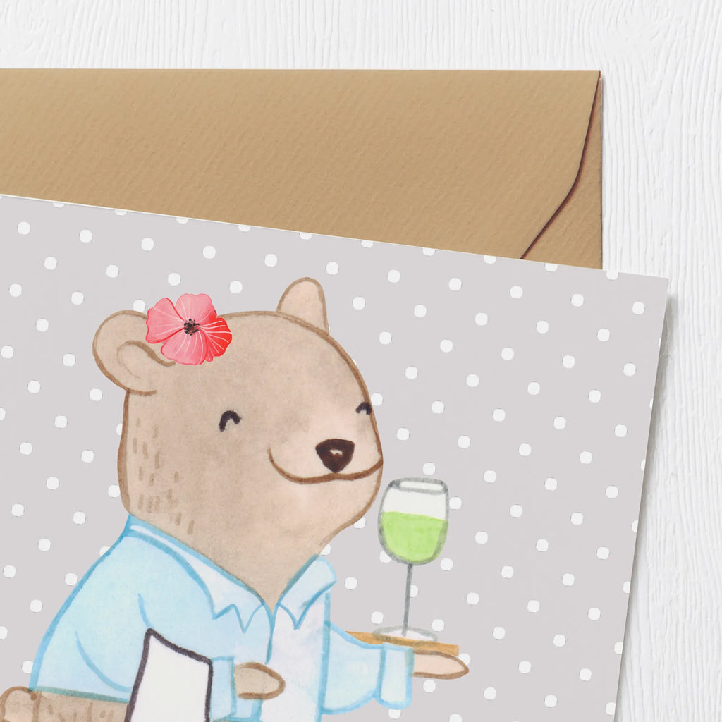 Deluxe Card Restaurant Specialist Heart Karte, Hochwertige Klappkarte, Klappkarte, Hochwertige Grußkarte, Grußkarte, Hochzeitskarte, Geburtstagskarte, Glückwunschkarte, Einladungskarte, Beruf, Ausbildung, Jubiläum, Abschied, Rente, Kollege, Kollegin, Geschenk, Schenken, Arbeitskollege, Mitarbeiter, Firma, Danke, Dankeschön, Restaurantfachfrau, Restaurant, Servicefachkraft, Kellnerin