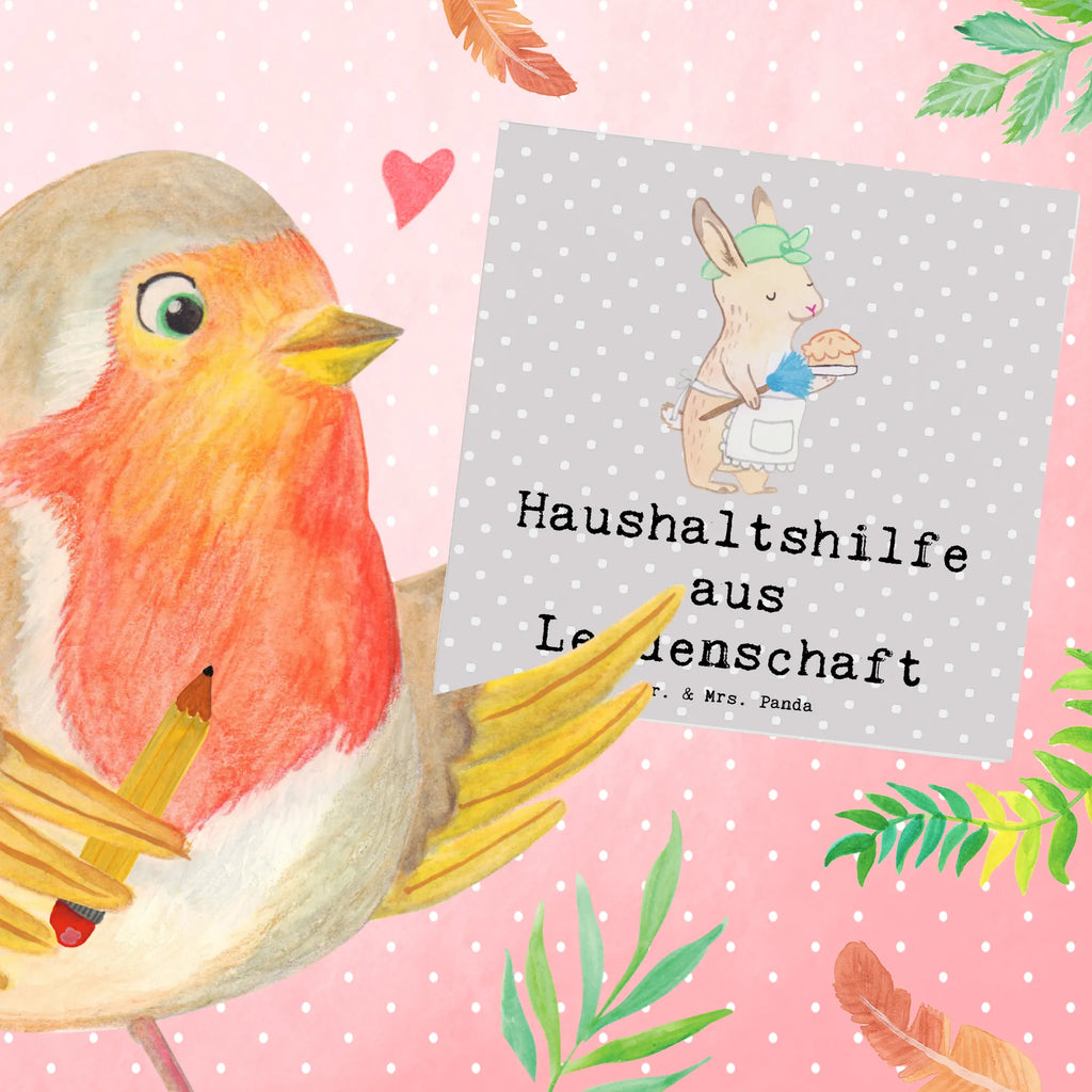 Deluxe Karte Haushaltshilfe Leidenschaft Karte, Hochwertige Klappkarte, Grußkarte, Geburtstagskarte, Hochwertige Grußkarte, Klappkarte, Glückwunschkarte, Einladungskarte, Hochzeitskarte, Beruf, Ausbildung, Jubiläum, Abschied, Rente, Kollege, Kollegin, Geschenk, Schenken, Arbeitskollege, Mitarbeiter, Firma, Danke, Dankeschön, Reinigungskraft, Haushaltshilfe, Putzfrau