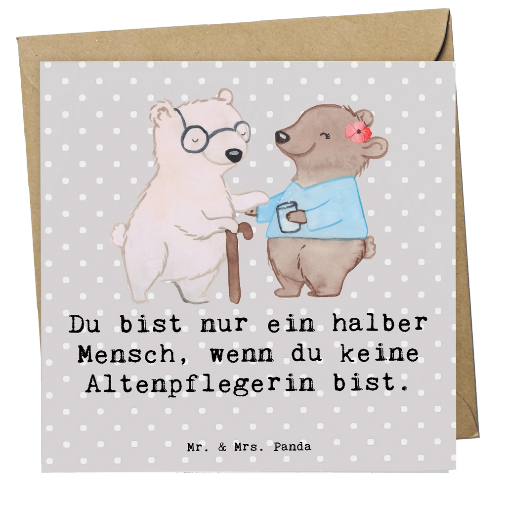 Deluxe Card Geriatric nurse Heart Glückwunschkarte, Hochzeitskarte, Einladungskarte, Hochwertige Grußkarte, Klappkarte, Hochwertige Klappkarte, Karte, Grußkarte, Geburtstagskarte, Beruf, Ausbildung, Jubiläum, Abschied, Rente, Kollege, Kollegin, Geschenk, Schenken, Arbeitskollege, Mitarbeiter, Firma, Danke, Dankeschön, Altenpflegerin, Pflegerin, Altenheim Eröffnung