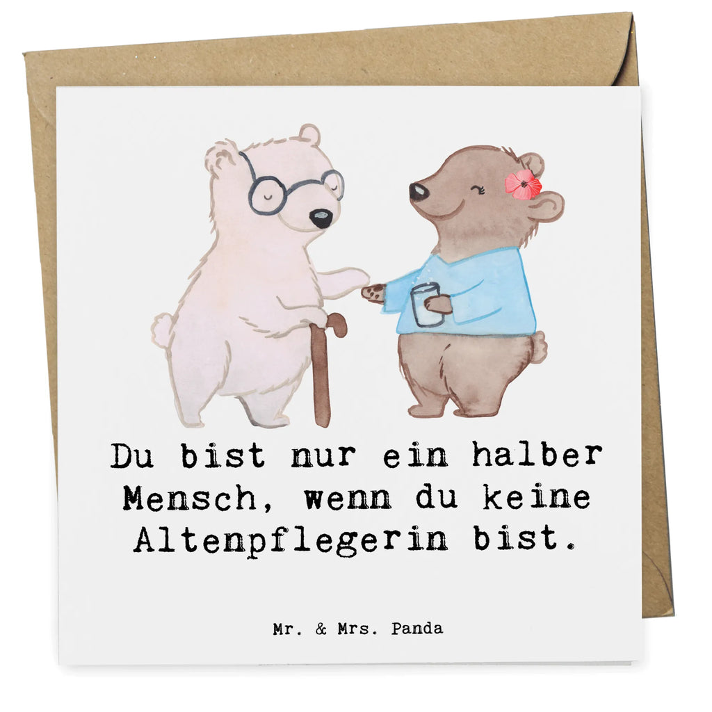Deluxe Card Geriatric nurse Heart Glückwunschkarte, Hochzeitskarte, Einladungskarte, Hochwertige Grußkarte, Klappkarte, Hochwertige Klappkarte, Karte, Grußkarte, Geburtstagskarte, Beruf, Ausbildung, Jubiläum, Abschied, Rente, Kollege, Kollegin, Geschenk, Schenken, Arbeitskollege, Mitarbeiter, Firma, Danke, Dankeschön, Altenpflegerin, Pflegerin, Altenheim Eröffnung