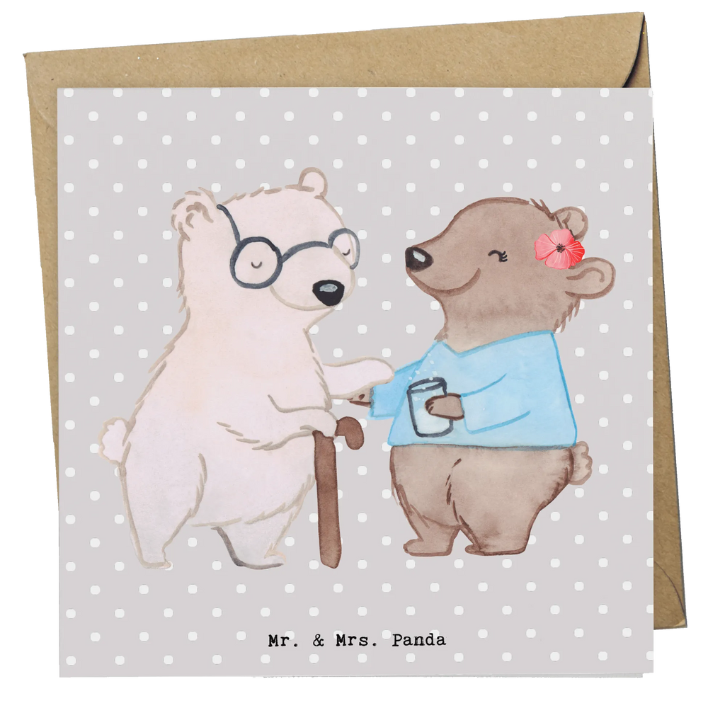 Deluxe Card Geriatric nurse Heart Glückwunschkarte, Hochzeitskarte, Einladungskarte, Hochwertige Grußkarte, Klappkarte, Hochwertige Klappkarte, Karte, Grußkarte, Geburtstagskarte, Beruf, Ausbildung, Jubiläum, Abschied, Rente, Kollege, Kollegin, Geschenk, Schenken, Arbeitskollege, Mitarbeiter, Firma, Danke, Dankeschön, Altenpflegerin, Pflegerin, Altenheim Eröffnung