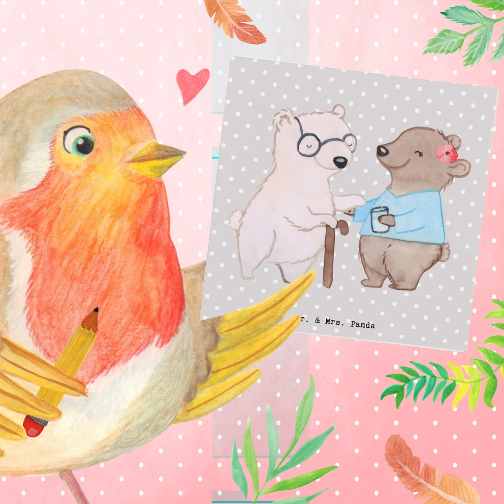 Deluxe Card Geriatric nurse Heart Glückwunschkarte, Hochzeitskarte, Einladungskarte, Hochwertige Grußkarte, Klappkarte, Hochwertige Klappkarte, Karte, Grußkarte, Geburtstagskarte, Beruf, Ausbildung, Jubiläum, Abschied, Rente, Kollege, Kollegin, Geschenk, Schenken, Arbeitskollege, Mitarbeiter, Firma, Danke, Dankeschön, Altenpflegerin, Pflegerin, Altenheim Eröffnung