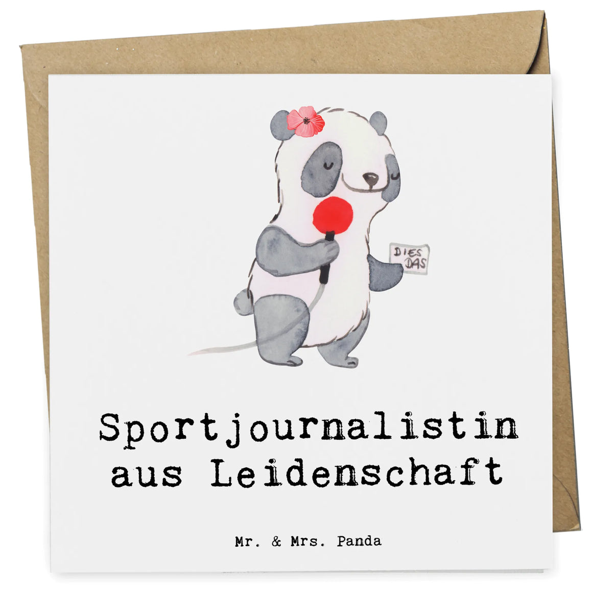 Deluxe Card Sports journalist Passion gift, sayings, gift idea, best, farewell gift, passing exam, anniversary, retirement, promotion, job start, profession
