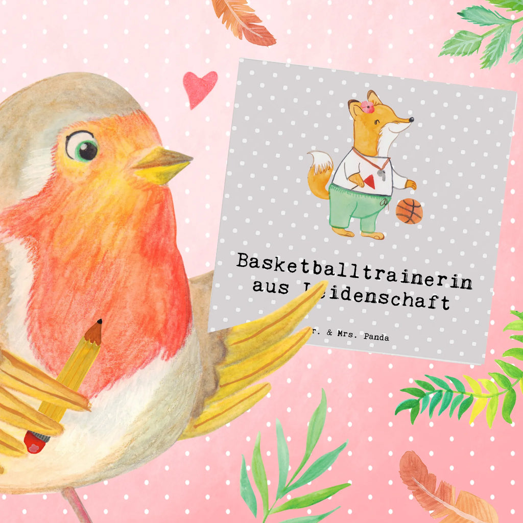 Deluxe Karte Basketballtrainerin Leidenschaft Klappkarte, Grußkarte, Hochwertige Klappkarte, Einladungskarte, Hochzeitskarte, Geburtstagskarte, Hochwertige Grußkarte, Glückwunschkarte, Karte, Beruf, Ausbildung, Jubiläum, Abschied, Rente, Kollege, Kollegin, Geschenk, Schenken, Arbeitskollege, Mitarbeiter, Firma, Danke, Dankeschön, Basketball, Verein, Ballsport, Basketballerin, Sport, Basketballtrainerin, Basketballcoach