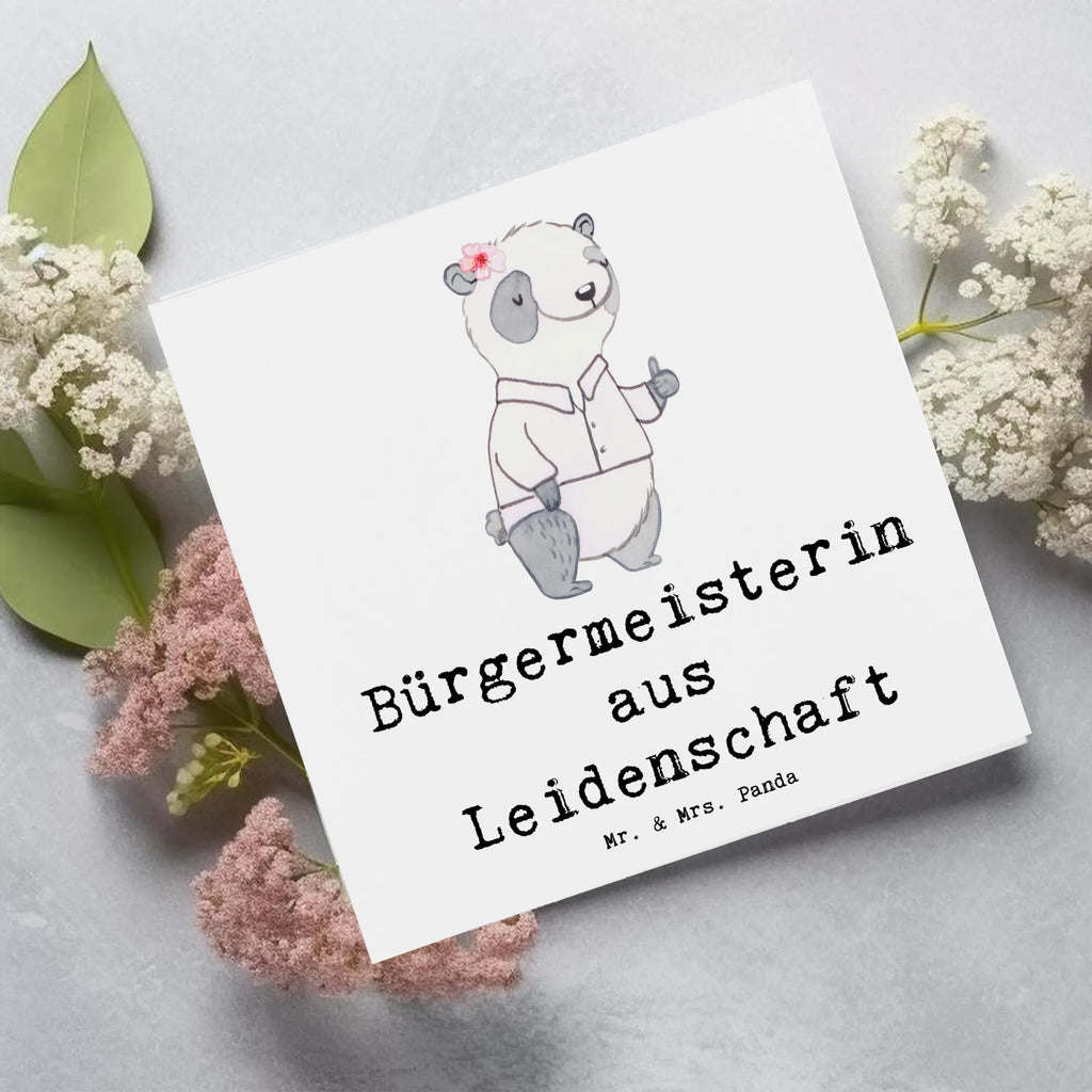 Deluxe Karte Bürgermeisterin Leidenschaft Hochzeitskarte, Grußkarte, Einladungskarte, Klappkarte, Geburtstagskarte, Karte, Hochwertige Klappkarte, Glückwunschkarte, Hochwertige Grußkarte, Beruf, Ausbildung, Jubiläum, Abschied, Rente, Kollege, Kollegin, Geschenk, Schenken, Arbeitskollege, Mitarbeiter, Firma, Danke, Dankeschön, Gemeinde, Bürgermeisterwahl, Amtseinführung, Wahlen, Bürgermeisterin Geschenk zum Amtsantritt, Oberbürgermeisterin, Stadt, Rathaus