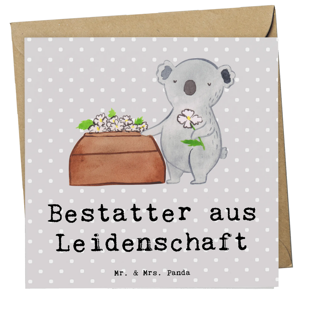 Deluxe Karte Bestatter Leidenschaft Einladungskarte, Grußkarte, Geburtstagskarte, Hochwertige Grußkarte, Hochzeitskarte, Glückwunschkarte, Klappkarte, Hochwertige Klappkarte, Karte, Beruf, Ausbildung, Jubiläum, Abschied, Rente, Kollege, Kollegin, Geschenk, Schenken, Arbeitskollege, Mitarbeiter, Firma, Danke, Dankeschön