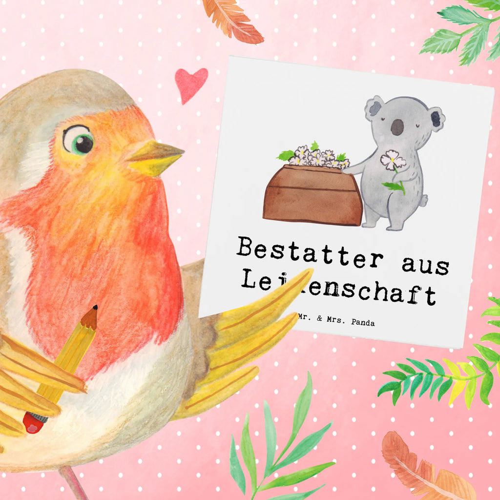 Deluxe Karte Bestatter Leidenschaft Einladungskarte, Grußkarte, Geburtstagskarte, Hochwertige Grußkarte, Hochzeitskarte, Glückwunschkarte, Klappkarte, Hochwertige Klappkarte, Karte, Beruf, Ausbildung, Jubiläum, Abschied, Rente, Kollege, Kollegin, Geschenk, Schenken, Arbeitskollege, Mitarbeiter, Firma, Danke, Dankeschön