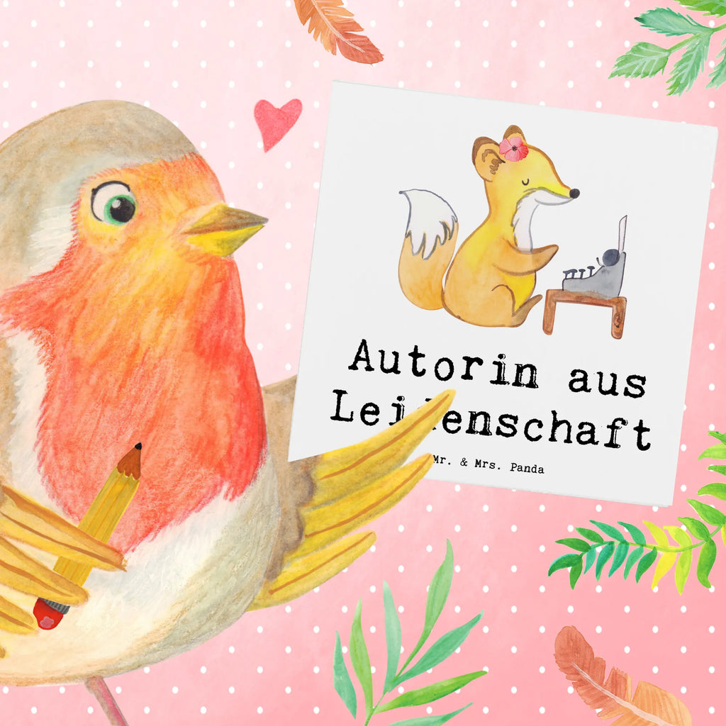 Deluxe Card Author Passion Geburtstagskarte, Hochwertige Grußkarte, Karte, Einladungskarte, Glückwunschkarte, Klappkarte, Hochzeitskarte, Hochwertige Klappkarte, Grußkarte, Beruf, Ausbildung, Jubiläum, Abschied, Rente, Kollege, Kollegin, Geschenk, Schenken, Arbeitskollege, Mitarbeiter, Firma, Danke, Dankeschön, Geschichtenschreiber, Schriftstellerin, Hobbyautor, Verlag, Autorin, Buchveröffentlichung