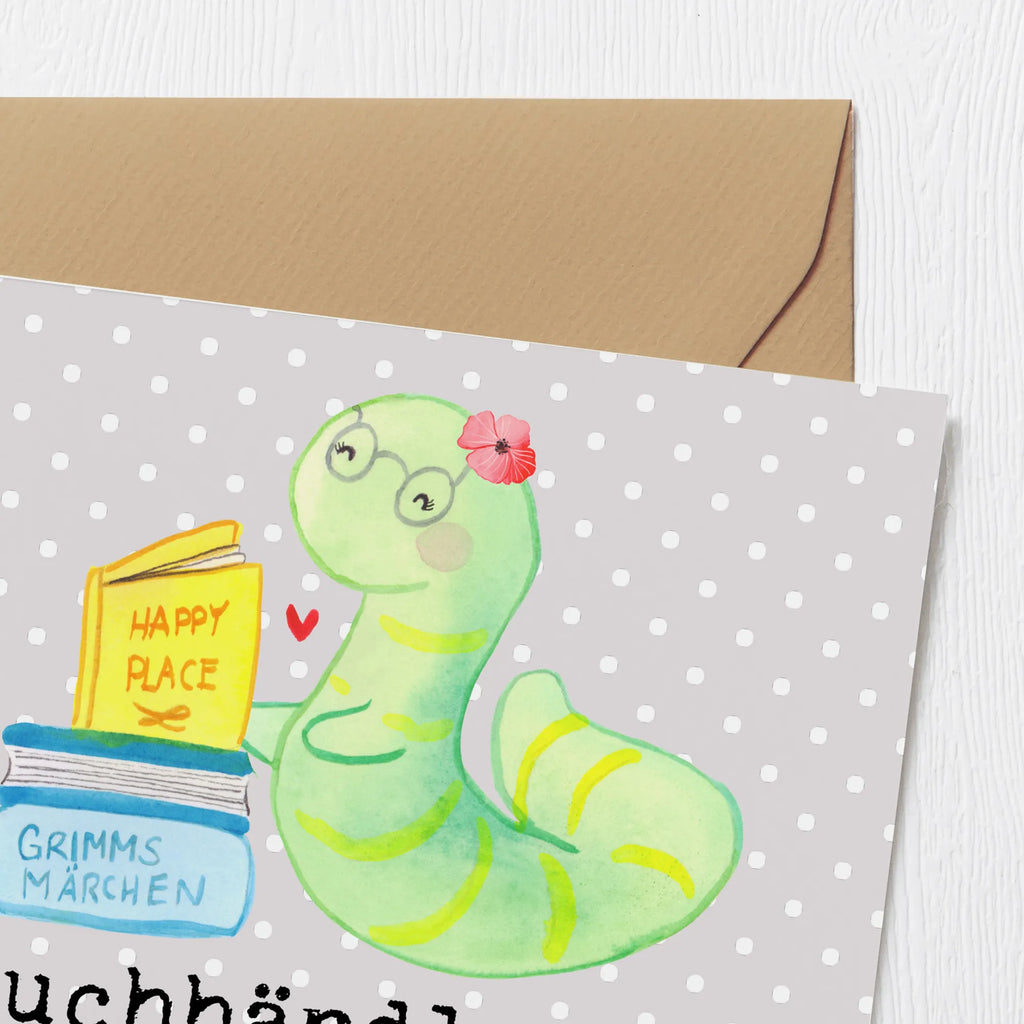 Deluxe Card bookseller Passion Grußkarte, Einladungskarte, Hochwertige Klappkarte, Glückwunschkarte, Hochzeitskarte, Karte, Geburtstagskarte, Klappkarte, Hochwertige Grußkarte, Beruf, Ausbildung, Jubiläum, Abschied, Rente, Kollege, Kollegin, Geschenk, Schenken, Arbeitskollege, Mitarbeiter, Firma, Danke, Dankeschön, Bibliothekarin, Bücherwurm, Buchverkäuferin, Buchhandlung, Buchhändlerin