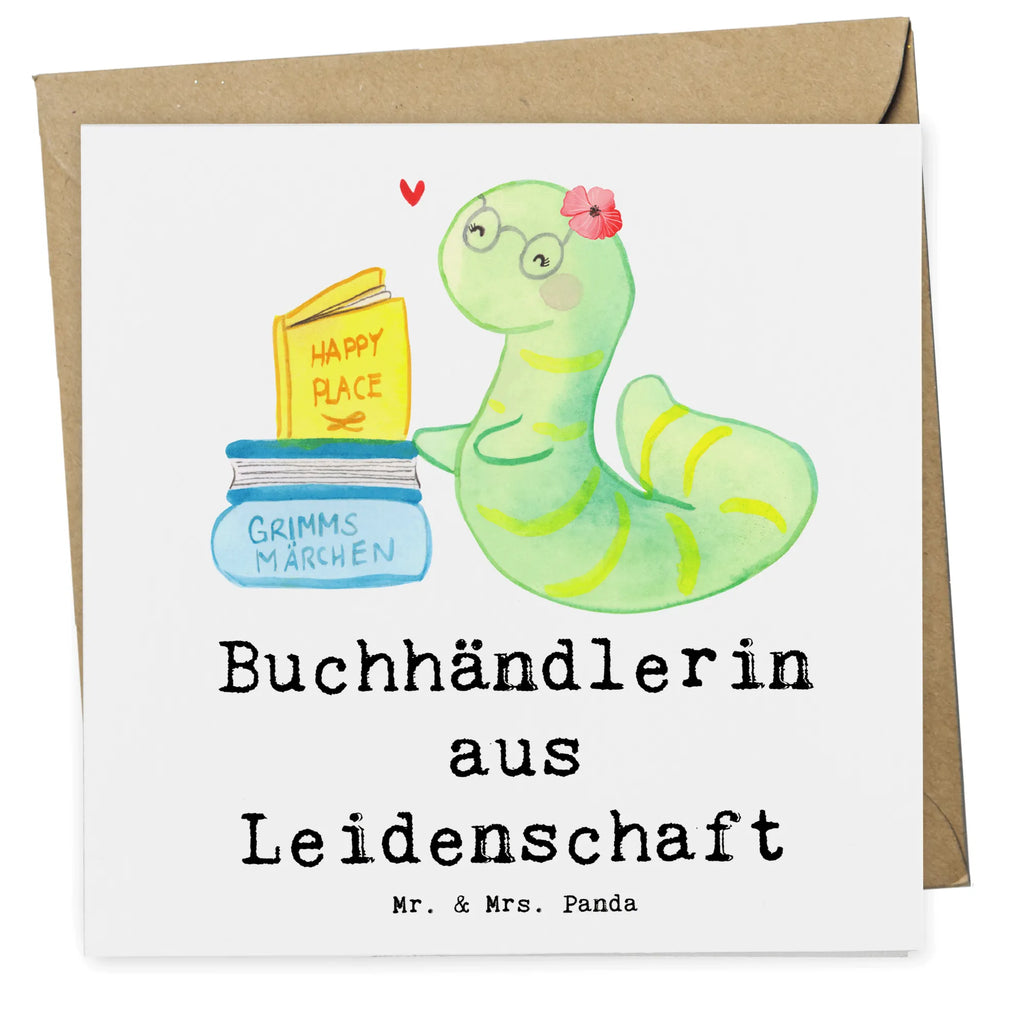 Deluxe Card bookseller Passion Grußkarte, Einladungskarte, Hochwertige Klappkarte, Glückwunschkarte, Hochzeitskarte, Karte, Geburtstagskarte, Klappkarte, Hochwertige Grußkarte, Beruf, Ausbildung, Jubiläum, Abschied, Rente, Kollege, Kollegin, Geschenk, Schenken, Arbeitskollege, Mitarbeiter, Firma, Danke, Dankeschön, Bibliothekarin, Bücherwurm, Buchverkäuferin, Buchhandlung, Buchhändlerin