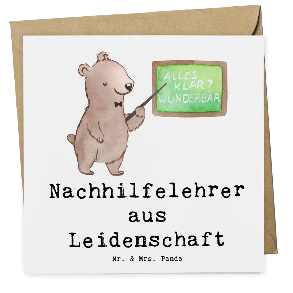 Deluxe Card Tutor passion Klappkarte, Einladungskarte, Karte, Geburtstagskarte, Grußkarte, Hochwertige Klappkarte, Glückwunschkarte, Hochzeitskarte, Hochwertige Grußkarte, Beruf, Ausbildung, Jubiläum, Abschied, Rente, Kollege, Kollegin, Geschenk, Schenken, Arbeitskollege, Mitarbeiter, Firma, Danke, Dankeschön, Nachhilfeunterricht, Nachhilfelehrer, Nachhilfeschule