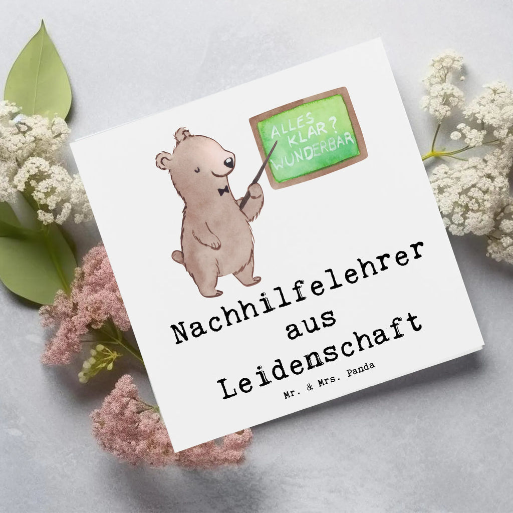 Deluxe Card Tutor passion Klappkarte, Einladungskarte, Karte, Geburtstagskarte, Grußkarte, Hochwertige Klappkarte, Glückwunschkarte, Hochzeitskarte, Hochwertige Grußkarte, Beruf, Ausbildung, Jubiläum, Abschied, Rente, Kollege, Kollegin, Geschenk, Schenken, Arbeitskollege, Mitarbeiter, Firma, Danke, Dankeschön, Nachhilfeunterricht, Nachhilfelehrer, Nachhilfeschule