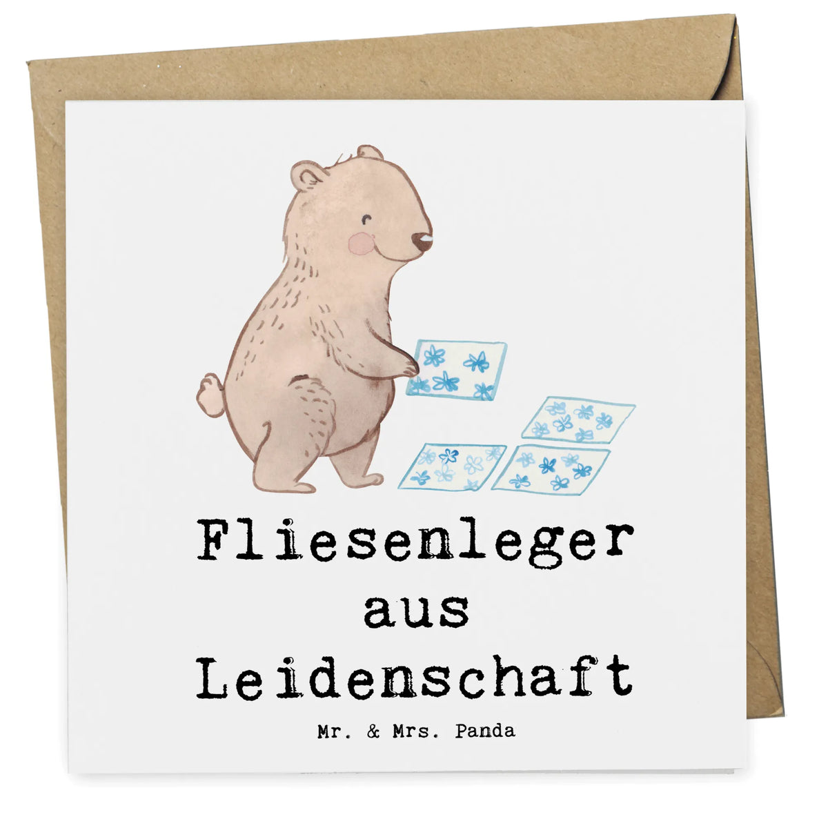 Deluxe Karte Fliesenleger Leidenschaft Grußkarte, faltkarte, doppelkarte, Glückwunschkarte, anlasskarte, Klappkarte, Geschenk, Schenken, Jubiläum, Danke, Dankeschön, Beruf, Ausbildung, Abschied, Rente, Kollege, Kollegin, Arbeitskollege, Mitarbeiter, Firma, Fliesenlegermeister, Handwerk, Gesellenprüfung, Fliesenfachhandel, Fliesenleger, Fliesenlegerbetrieb