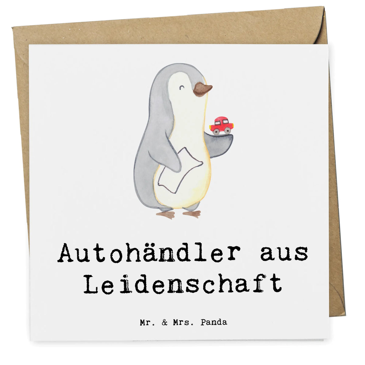 Deluxe Card Car Dealer Passion gift, sayings, gift idea, best, farewell gift, passing exam, anniversary, retirement, promotion, job start, profession