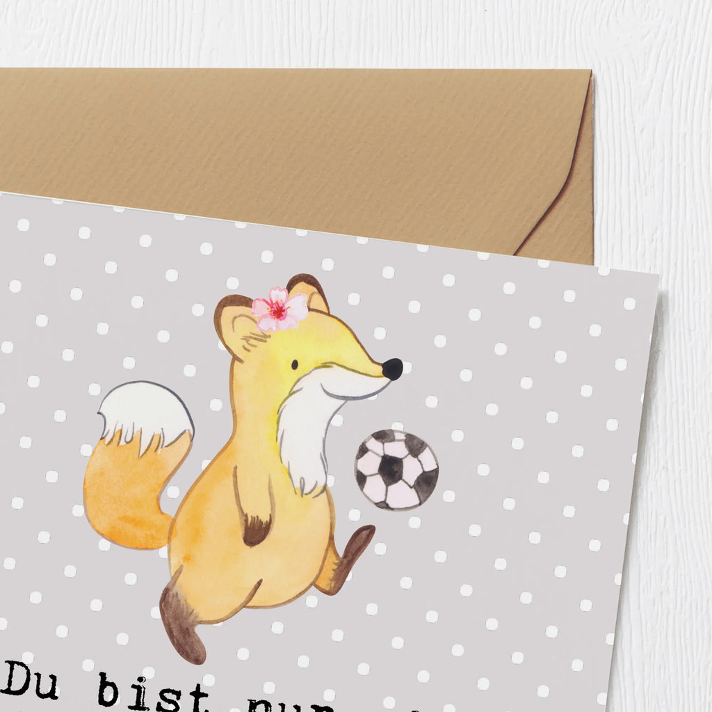 Deluxe Karte Fußballerin Herz faltkarte, doppelkarte, Klappkarte, Glückwunschkarte, Grußkarte, Kollegin, Rente, Arbeitskollege, Ausbildung, Mitarbeiter, Abschied, Firma, Kollege, Jubiläum, Dankeschön, Beruf, Danke, Schenken, Geschenk, Fußballspielerin, Fußballerin, Profi Fußballerin, Fußballspiel, Glücksbringer