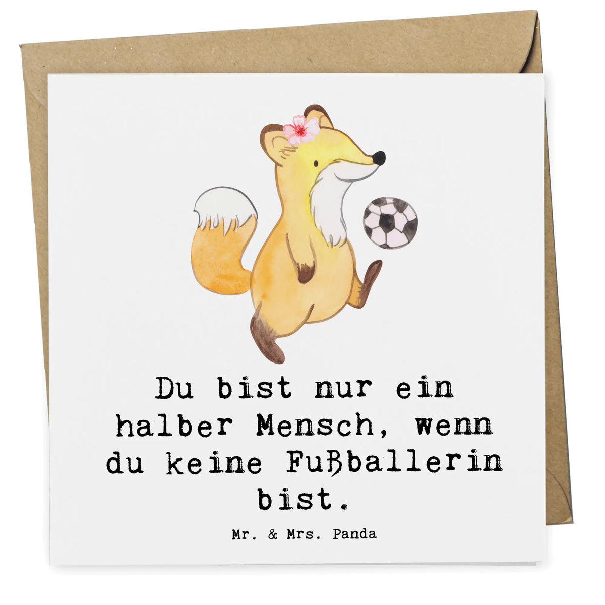Deluxe Card female footballer Heart gift, sayings, gift idea, best, farewell gift, passing exam, anniversary, retirement, promotion, job start, profession