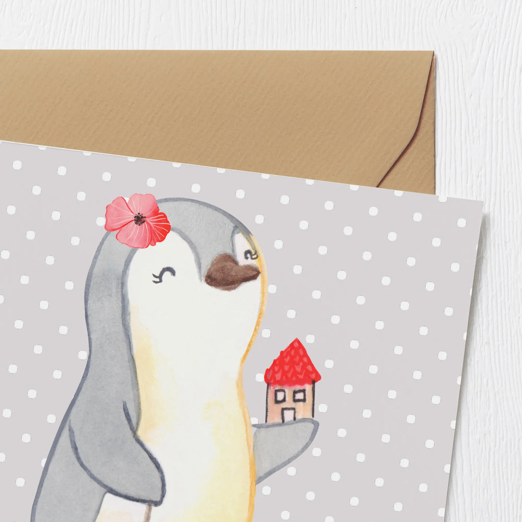 Deluxe Karte Immobilienmaklerin Herz Glückwunschkarte, Hochwertige Klappkarte, Einladungskarte, Klappkarte, Hochzeitskarte, Hochwertige Grußkarte, Karte, Grußkarte, Geburtstagskarte, Beruf, Ausbildung, Jubiläum, Abschied, Rente, Kollege, Kollegin, Geschenk, Schenken, Arbeitskollege, Mitarbeiter, Firma, Danke, Dankeschön, Immobilienhändlerin, Immobilienkauffrau, Immobilienmaklerin, Immobilienbüro