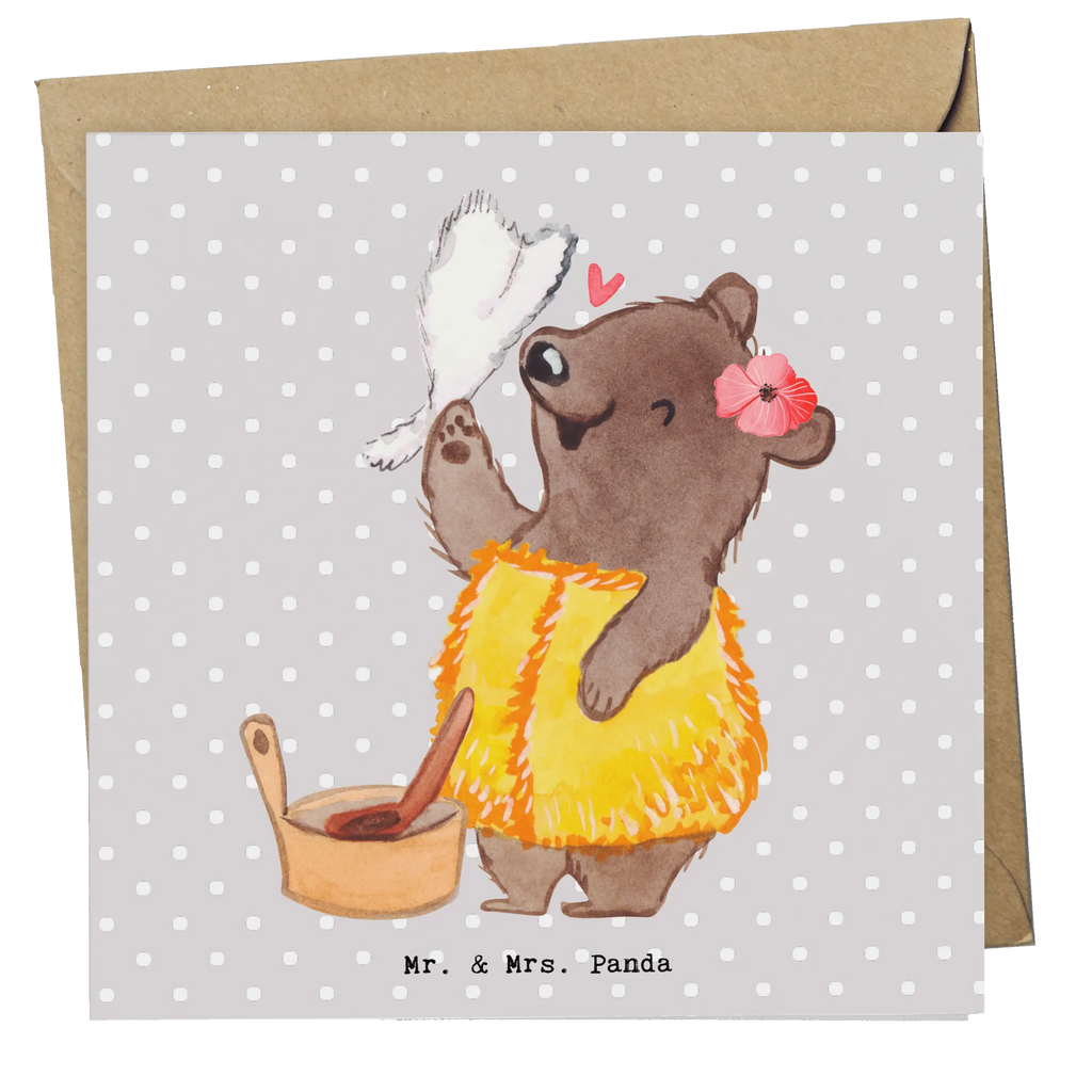 Deluxe Card Sauna Mistress Heart Hochwertige Klappkarte, Einladungskarte, Klappkarte, Karte, Grußkarte, Geburtstagskarte, Hochzeitskarte, Glückwunschkarte, Hochwertige Grußkarte, Beruf, Ausbildung, Jubiläum, Abschied, Rente, Kollege, Kollegin, Geschenk, Schenken, Arbeitskollege, Mitarbeiter, Firma, Danke, Dankeschön