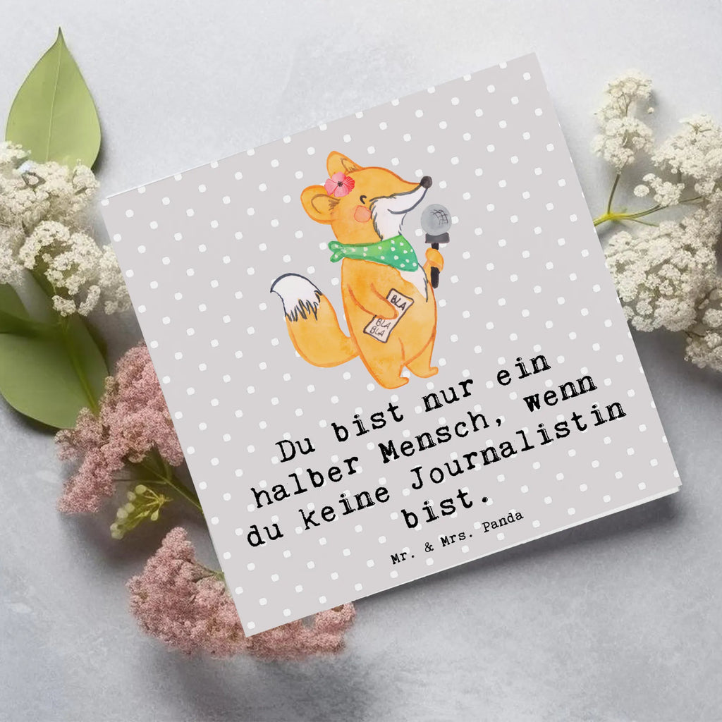 Deluxe Card journalist Heart Karte, Grußkarte, Klappkarte, Hochwertige Grußkarte, Hochzeitskarte, Glückwunschkarte, Einladungskarte, Geburtstagskarte, Hochwertige Klappkarte, Beruf, Ausbildung, Jubiläum, Abschied, Rente, Kollege, Kollegin, Geschenk, Schenken, Arbeitskollege, Mitarbeiter, Firma, Danke, Dankeschön, Journalistin, Redakteurin, Reporterin, Pressebüro, Studium