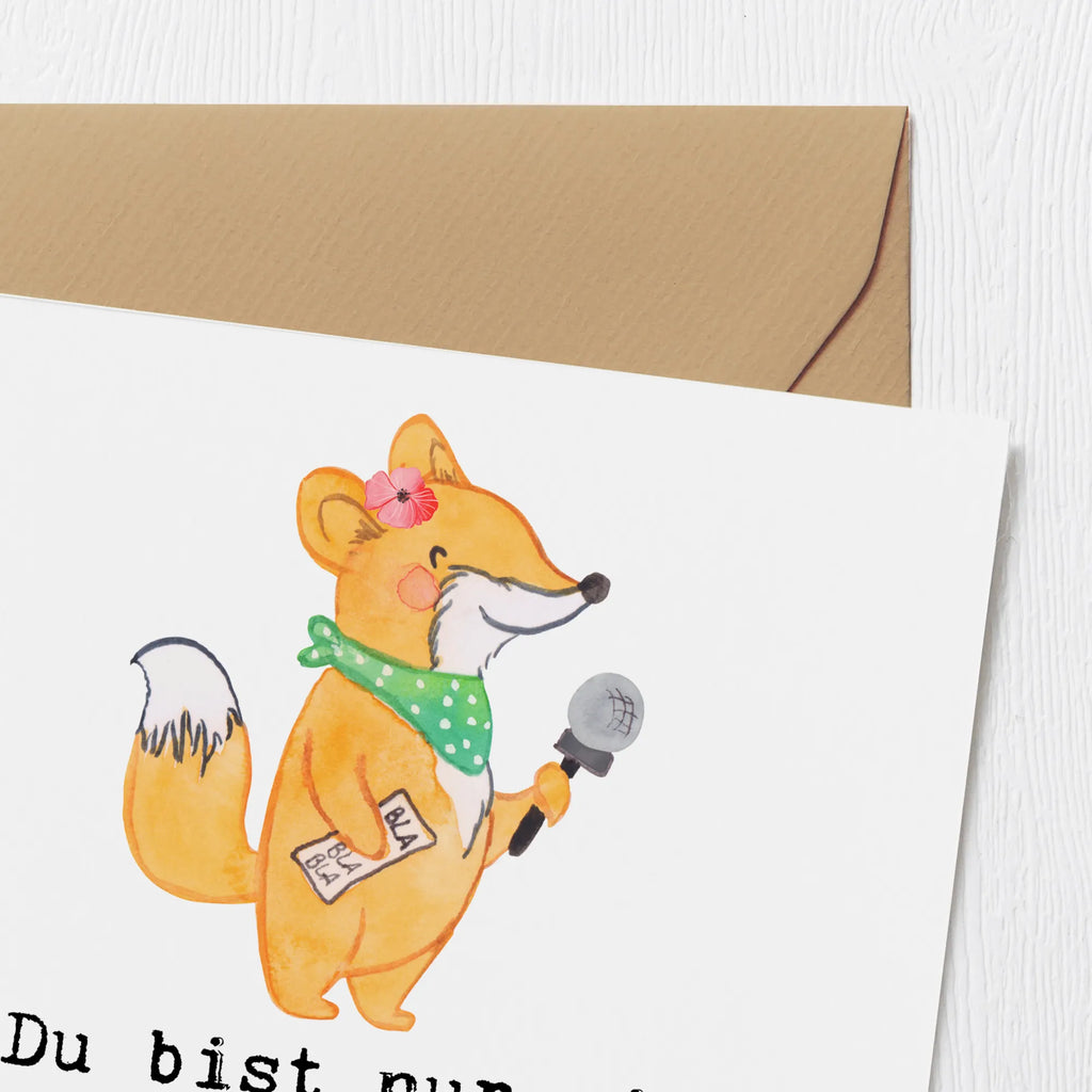Deluxe Card journalist Heart Karte, Grußkarte, Klappkarte, Hochwertige Grußkarte, Hochzeitskarte, Glückwunschkarte, Einladungskarte, Geburtstagskarte, Hochwertige Klappkarte, Beruf, Ausbildung, Jubiläum, Abschied, Rente, Kollege, Kollegin, Geschenk, Schenken, Arbeitskollege, Mitarbeiter, Firma, Danke, Dankeschön, Journalistin, Redakteurin, Reporterin, Pressebüro, Studium