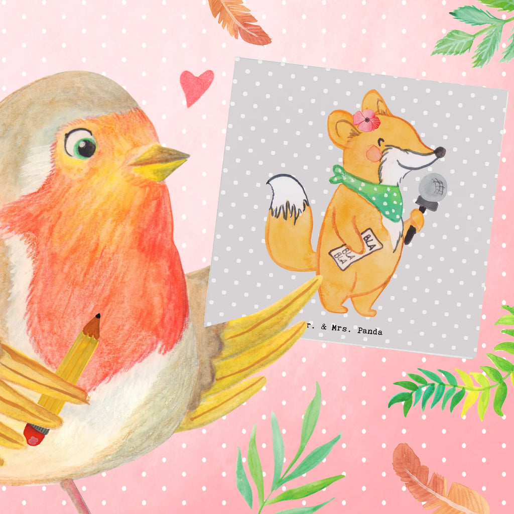 Deluxe Card journalist Heart Karte, Grußkarte, Klappkarte, Hochwertige Grußkarte, Hochzeitskarte, Glückwunschkarte, Einladungskarte, Geburtstagskarte, Hochwertige Klappkarte, Beruf, Ausbildung, Jubiläum, Abschied, Rente, Kollege, Kollegin, Geschenk, Schenken, Arbeitskollege, Mitarbeiter, Firma, Danke, Dankeschön, Journalistin, Redakteurin, Reporterin, Pressebüro, Studium