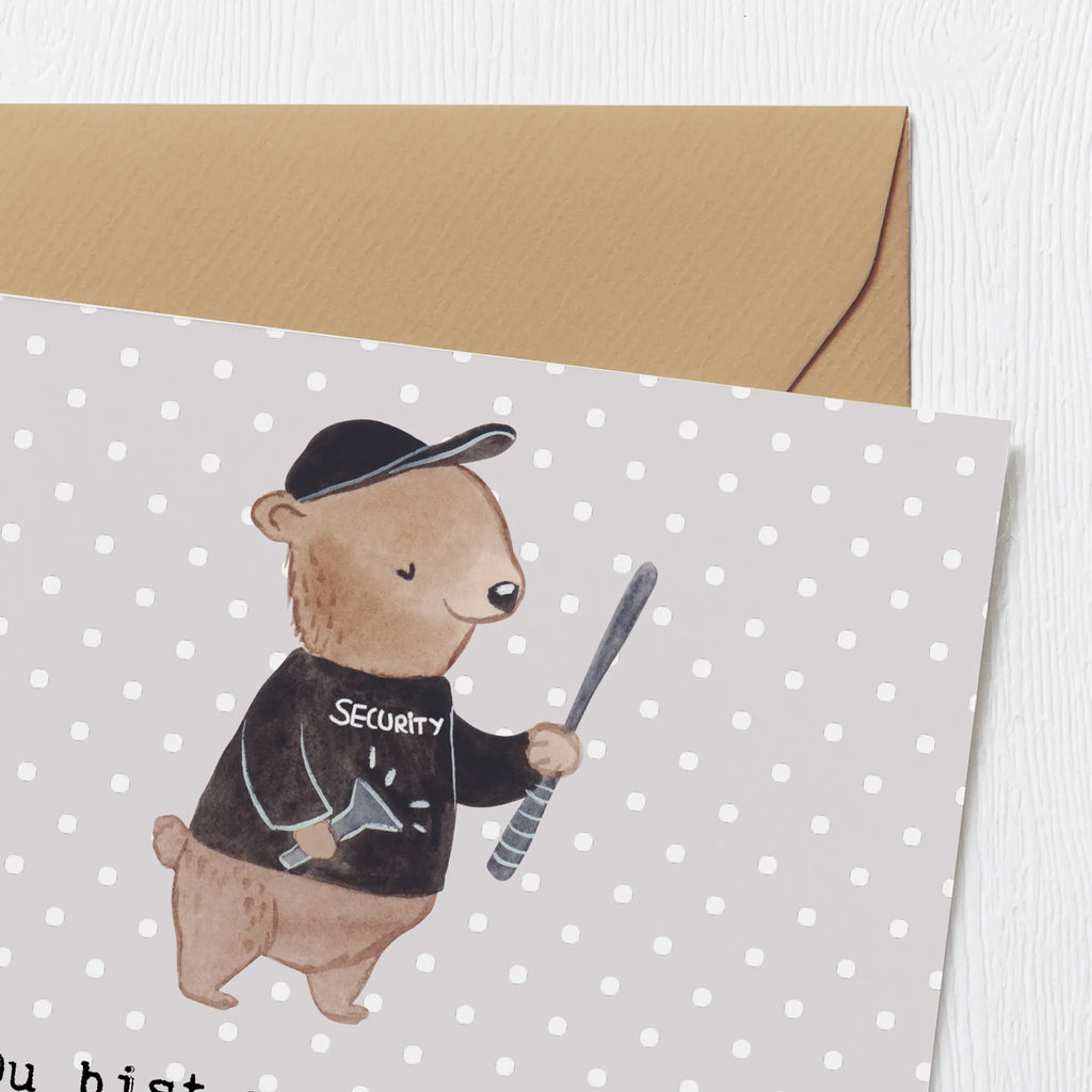 Deluxe Card Security Service Employee Heart Klappkarte, Glückwunschkarte, Hochwertige Klappkarte, Hochzeitskarte, Karte, Einladungskarte, Grußkarte, Hochwertige Grußkarte, Geburtstagskarte, Beruf, Ausbildung, Jubiläum, Abschied, Rente, Kollege, Kollegin, Geschenk, Schenken, Arbeitskollege, Mitarbeiter, Firma, Danke, Dankeschön