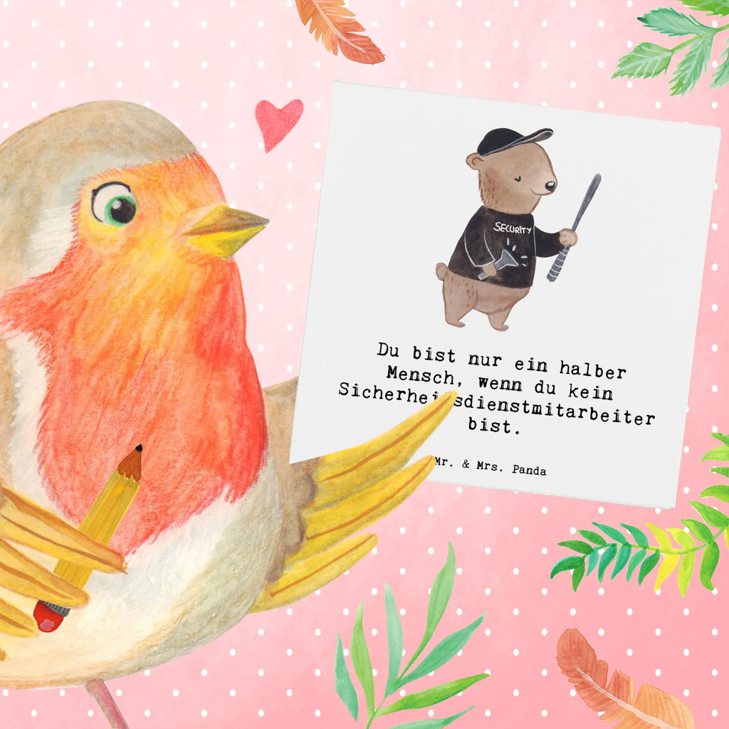 Deluxe Card Security Service Employee Heart Klappkarte, Glückwunschkarte, Hochwertige Klappkarte, Hochzeitskarte, Karte, Einladungskarte, Grußkarte, Hochwertige Grußkarte, Geburtstagskarte, Beruf, Ausbildung, Jubiläum, Abschied, Rente, Kollege, Kollegin, Geschenk, Schenken, Arbeitskollege, Mitarbeiter, Firma, Danke, Dankeschön