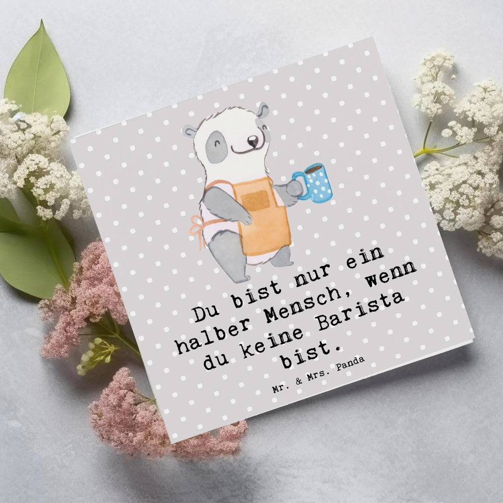 Deluxe Card Barista heart Einladungskarte, Klappkarte, Hochzeitskarte, Grußkarte, Geburtstagskarte, Karte, Hochwertige Grußkarte, Glückwunschkarte, Hochwertige Klappkarte, Beruf, Ausbildung, Jubiläum, Abschied, Rente, Kollege, Kollegin, Geschenk, Schenken, Arbeitskollege, Mitarbeiter, Firma, Danke, Dankeschön, Eröffnung Cafe, Barista, Kaffee