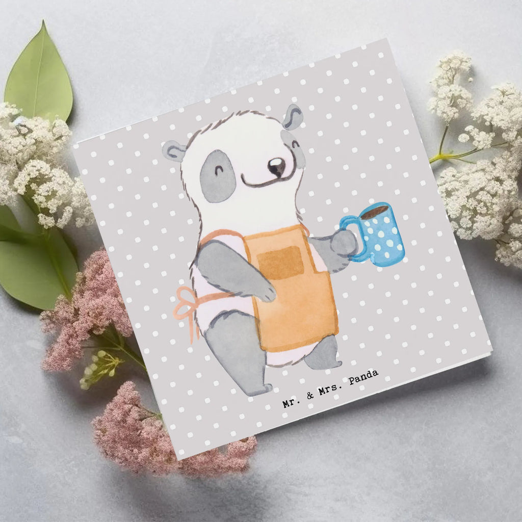 Deluxe Card Barista heart Einladungskarte, Klappkarte, Hochzeitskarte, Grußkarte, Geburtstagskarte, Karte, Hochwertige Grußkarte, Glückwunschkarte, Hochwertige Klappkarte, Beruf, Ausbildung, Jubiläum, Abschied, Rente, Kollege, Kollegin, Geschenk, Schenken, Arbeitskollege, Mitarbeiter, Firma, Danke, Dankeschön, Eröffnung Cafe, Barista, Kaffee