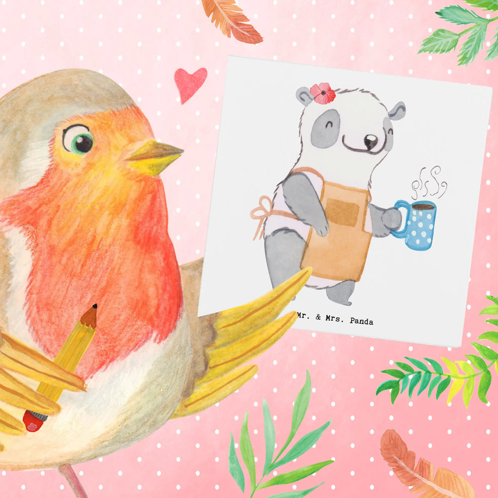 Deluxe Card Barista heart Einladungskarte, Klappkarte, Hochzeitskarte, Grußkarte, Geburtstagskarte, Karte, Hochwertige Grußkarte, Glückwunschkarte, Hochwertige Klappkarte, Beruf, Ausbildung, Jubiläum, Abschied, Rente, Kollege, Kollegin, Geschenk, Schenken, Arbeitskollege, Mitarbeiter, Firma, Danke, Dankeschön, Eröffnung Cafe, Barista, Kaffee