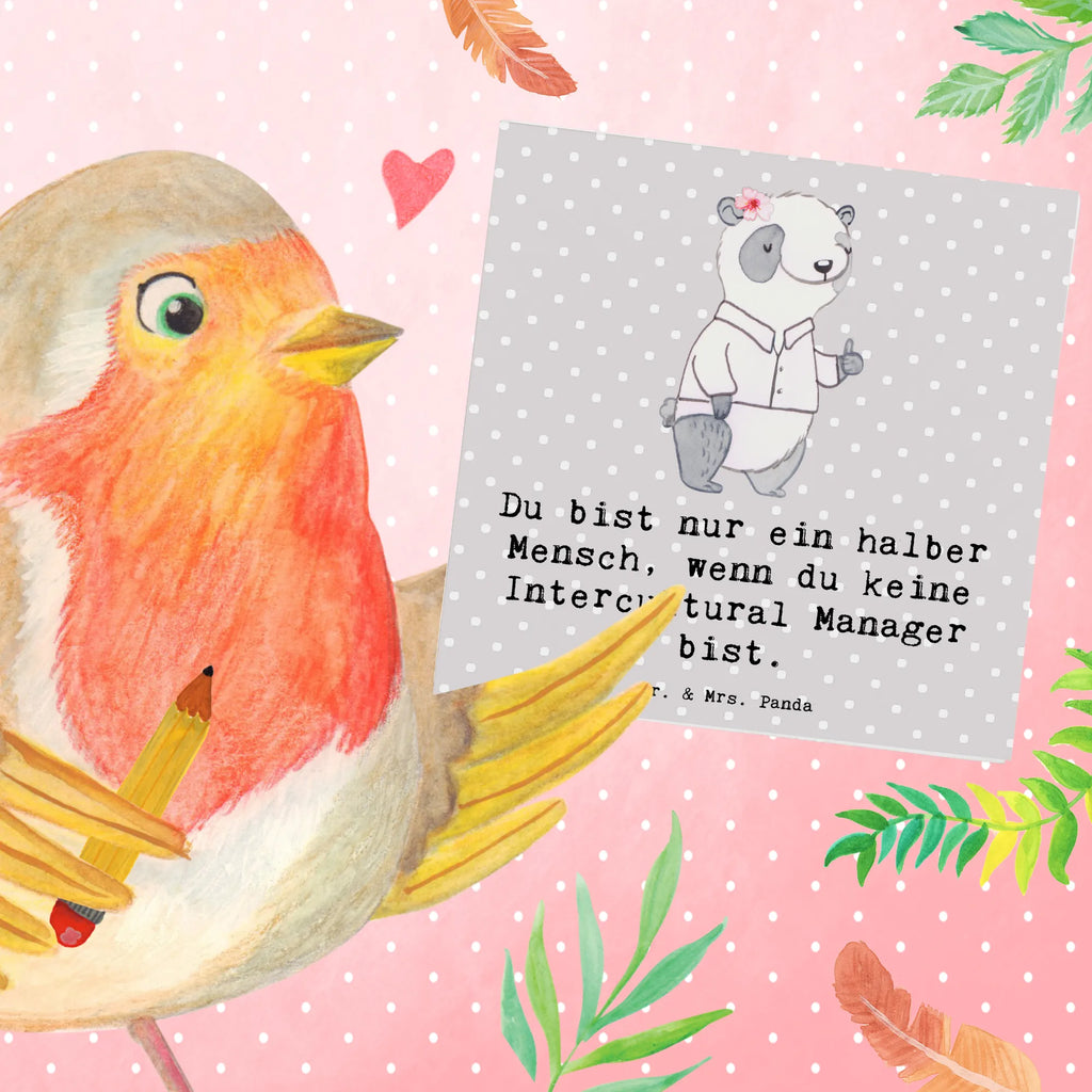 Deluxe Card Intercultural Manager heart Karte, Geburtstagskarte, Glückwunschkarte, Grußkarte, Einladungskarte, Klappkarte, Hochwertige Klappkarte, Hochwertige Grußkarte, Hochzeitskarte, Beruf, Ausbildung, Jubiläum, Abschied, Rente, Kollege, Kollegin, Geschenk, Schenken, Arbeitskollege, Mitarbeiter, Firma, Danke, Dankeschön