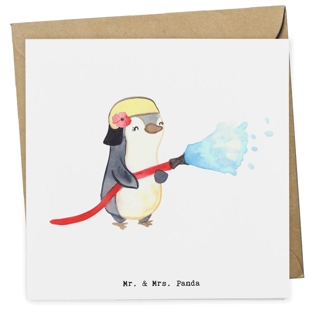 Deluxe Card Firewoman Heart Glückwunschkarte, Grußkarte, Geburtstagskarte, Hochwertige Grußkarte, Hochwertige Klappkarte, Hochzeitskarte, Einladungskarte, Klappkarte, Karte, Beruf, Ausbildung, Jubiläum, Abschied, Rente, Kollege, Kollegin, Geschenk, Schenken, Arbeitskollege, Mitarbeiter, Firma, Danke, Dankeschön, freiwillige Feuerwehr, Feuerwehr, Brandschutz, Feuerwehrhauptfrau, Feuerwehrfrau