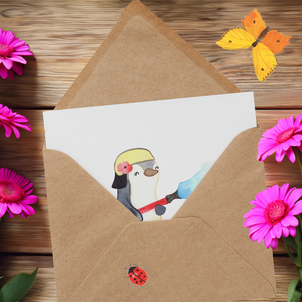 Deluxe Card Firewoman Heart Glückwunschkarte, Grußkarte, Geburtstagskarte, Hochwertige Grußkarte, Hochwertige Klappkarte, Hochzeitskarte, Einladungskarte, Klappkarte, Karte, Beruf, Ausbildung, Jubiläum, Abschied, Rente, Kollege, Kollegin, Geschenk, Schenken, Arbeitskollege, Mitarbeiter, Firma, Danke, Dankeschön, freiwillige Feuerwehr, Feuerwehr, Brandschutz, Feuerwehrhauptfrau, Feuerwehrfrau