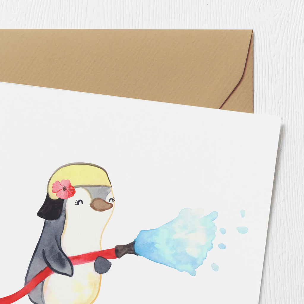Deluxe Card Firewoman Heart Glückwunschkarte, Grußkarte, Geburtstagskarte, Hochwertige Grußkarte, Hochwertige Klappkarte, Hochzeitskarte, Einladungskarte, Klappkarte, Karte, Beruf, Ausbildung, Jubiläum, Abschied, Rente, Kollege, Kollegin, Geschenk, Schenken, Arbeitskollege, Mitarbeiter, Firma, Danke, Dankeschön, freiwillige Feuerwehr, Feuerwehr, Brandschutz, Feuerwehrhauptfrau, Feuerwehrfrau