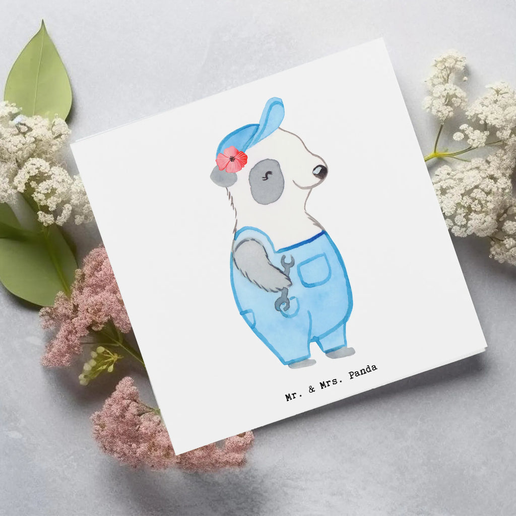 Deluxe Karte Klempnerin Herz Hochzeitskarte, Einladungskarte, Glückwunschkarte, Geburtstagskarte, Karte, Hochwertige Klappkarte, Hochwertige Grußkarte, Grußkarte, Klappkarte, Beruf, Ausbildung, Jubiläum, Abschied, Rente, Kollege, Kollegin, Geschenk, Schenken, Arbeitskollege, Mitarbeiter, Firma, Danke, Dankeschön, Meisterin, Installateurin, Klempnerin, Gesellenprüfung, Bauklempnerin, Fachbetrieb, Sanitärinstallationen, Handwerkerin