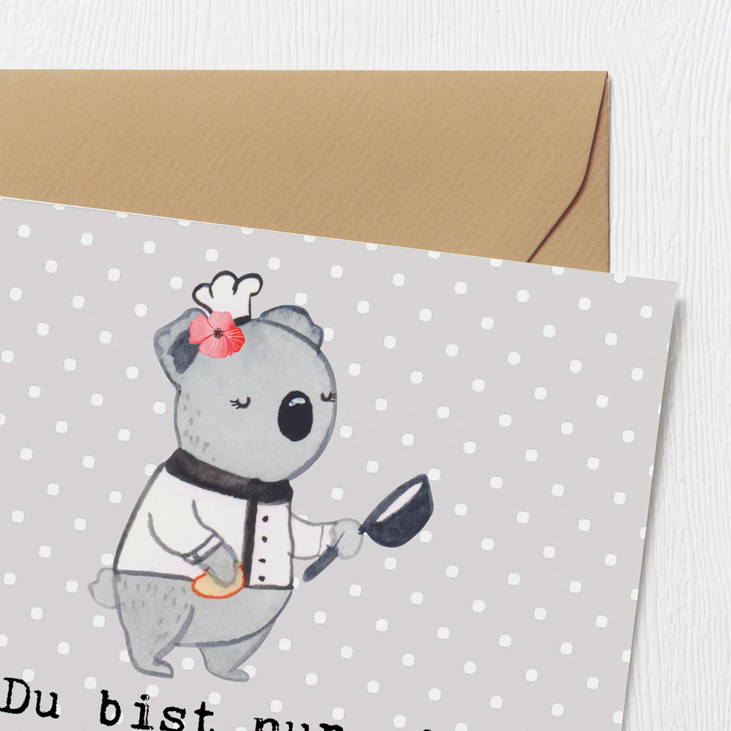 Deluxe Karte Beiköchin Herz Grußkarte, Geburtstagskarte, Einladungskarte, Hochwertige Grußkarte, Karte, Hochwertige Klappkarte, Glückwunschkarte, Hochzeitskarte, Klappkarte, Beruf, Ausbildung, Jubiläum, Abschied, Rente, Kollege, Kollegin, Geschenk, Schenken, Arbeitskollege, Mitarbeiter, Firma, Danke, Dankeschön, Spülhilfe, Restaurant, Jungkoch, Köchin, Küchenhilfe, Gastronomie, Beiköchin, Hilfsköchin